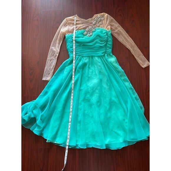 Vintage Lilli Diamond California Women's 1950's Cocktail Dress - Large - Picture 14 of 15